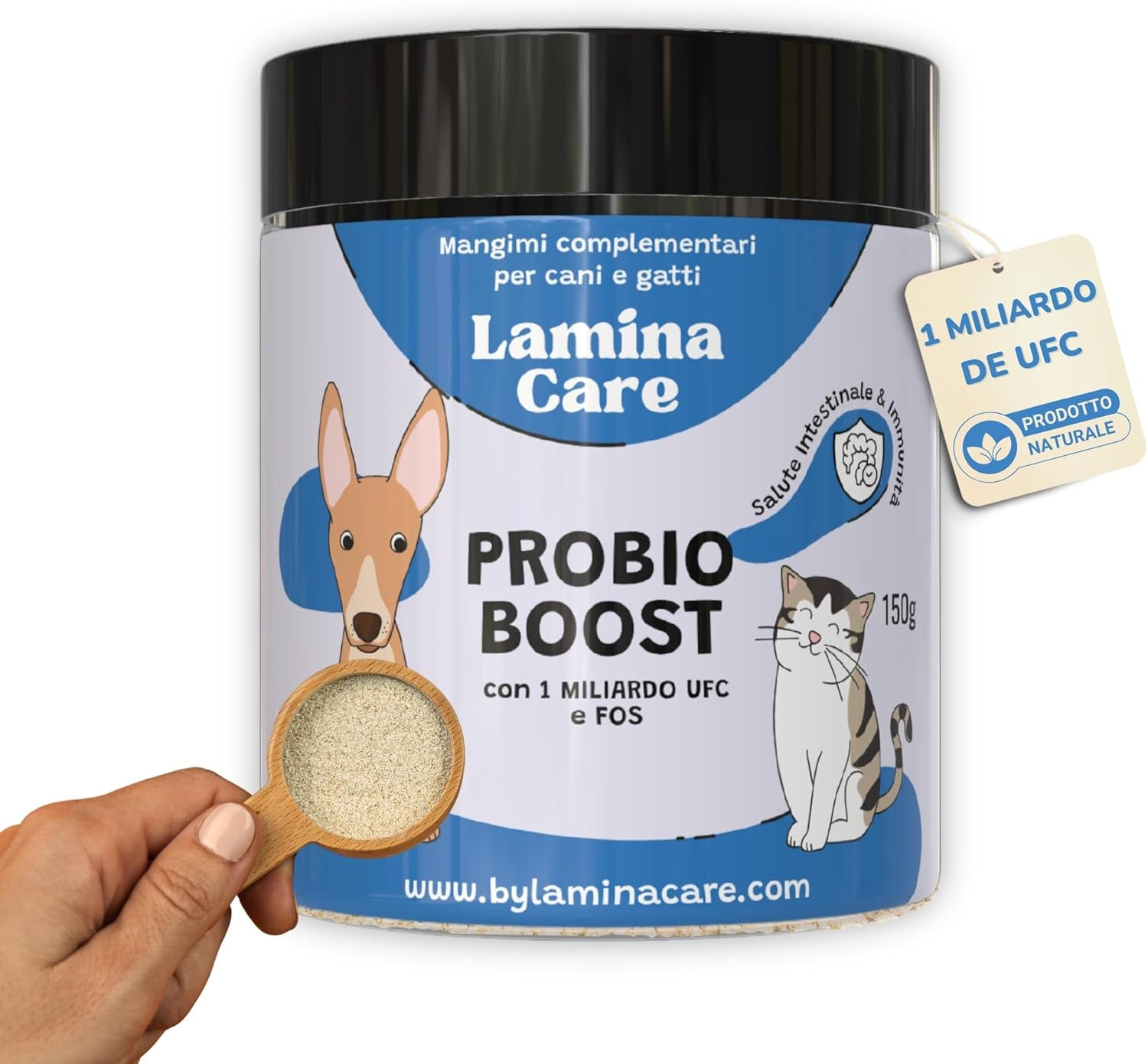 Probiotici 1 Miliardo UFC per Cani: Equilibrio Flora e Difese