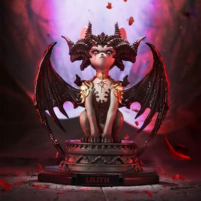 Lilith Cat LImited Version Collectible Game Character Statue 17cm New In Stock