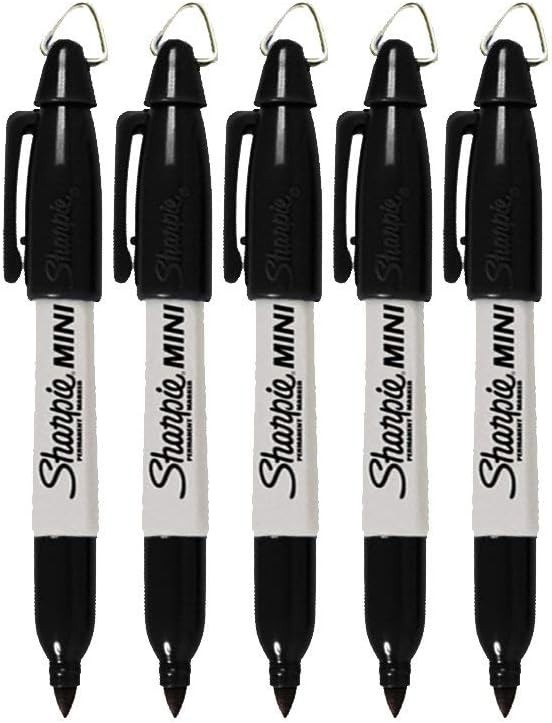 Pack Of 5 Portable Vibrant Ink Quick Drying