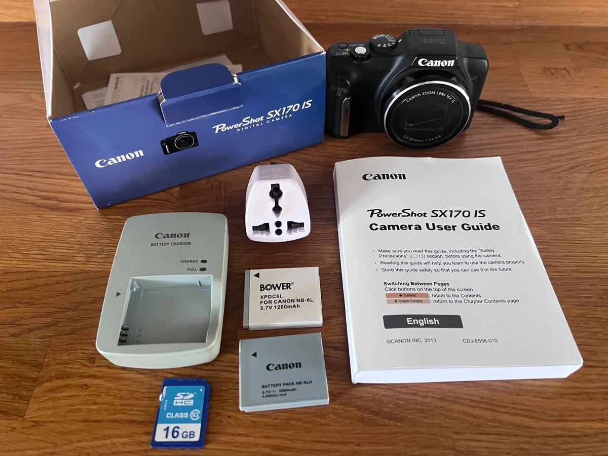 Canon PowerShot SX160 IS 4GSDHCカード充電器セット Canon PowerShot SX160 IS Digital Cameras for Sale | Shop New