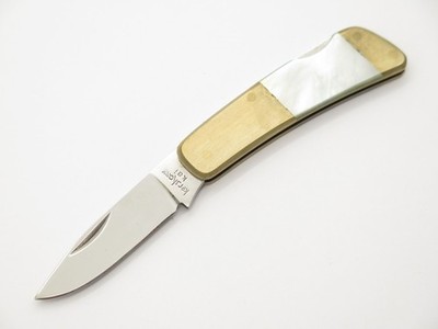 Vtg Kershaw Kai 5300 Seki Japan Gentleman NS Pearl Folding