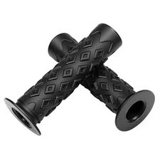 2 Pcs Bike Handlebar Grips Non Slip Replacement Handle Bar Grips Soft Rubber 