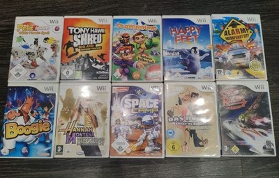10 Nintendo Wii Spiele - Inkl Tony Hawk / Petz Sports / Speed Racer