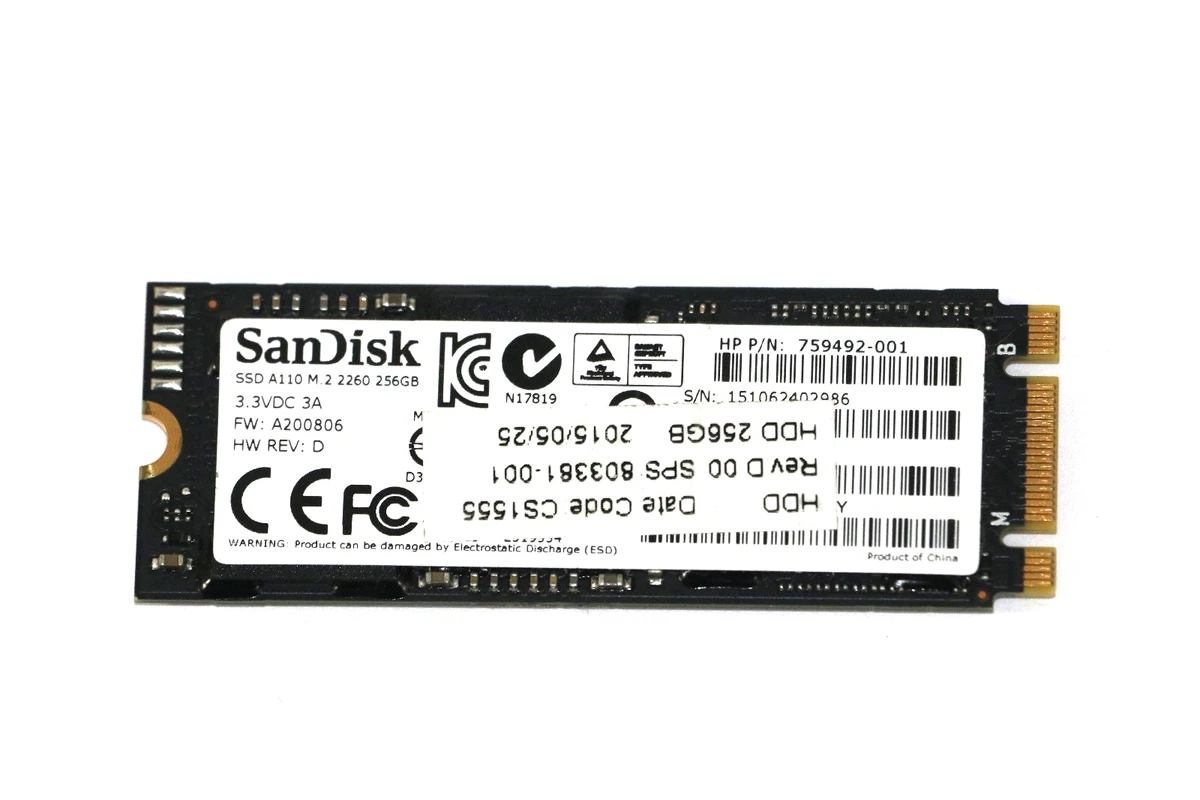 SanDisk 256 GB Solid State Drives for sale | eBay