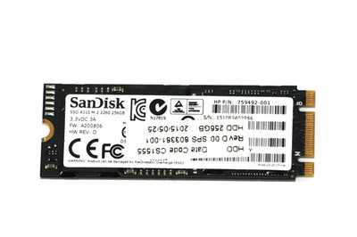 Sandisk A110 SSD SD6PP4M-256G-1006 M.2 2260 256GB PCIe NVMe for HP