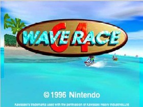 Wave Race 64 - Nintendo N64 Game