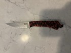 Montana Knife Company Speedgoat 2.0 Mini Magnacut Orange Stainless Fixed Knife — photo 5