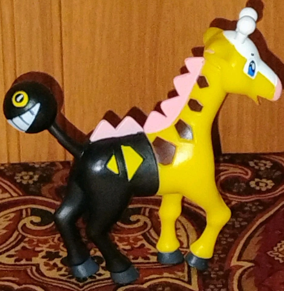 Figura Pokémon Girafarig 2007 diamante y perla JAKKS PACIFIC juguete auténtico (C Foto 3 de 4