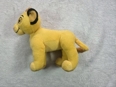 Disney Lion King Simba Plush Stuffed Animal Toy 9  Yellow Cub