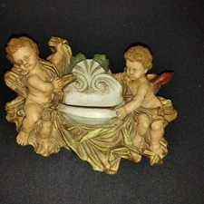 Vintage Cherub Angel Wall Pocket, Wall Decor, Art