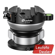 Leofoto LB-75LRC Leveling Head Arca Picatinny Hybrid Lever-Release Clamp US SHIP