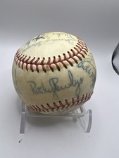 1974 Phoenix Giants PCL Pacific Coast League Signed Autographed Auto Baseball