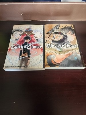 Black Clover Manga Lot Vol. 1 And 2- English