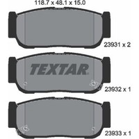 Textar 2393101 Bremsbelagsatz FüR Kia Ssangyong Rodius Rexton W Rexton Kyron Jc