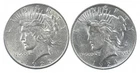 1925 & 1924 & Peace Silver Dollar $1 Bullion Collection Lot *895