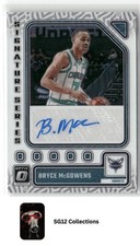 Bryce McGowens 2023-24 Donruss Optic #SS-MCG Signature Series Charlotte Hornets