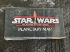 STAR WARS 1985 KENNER POWER OF THE FORCE PLANETARY MAP ENDOR