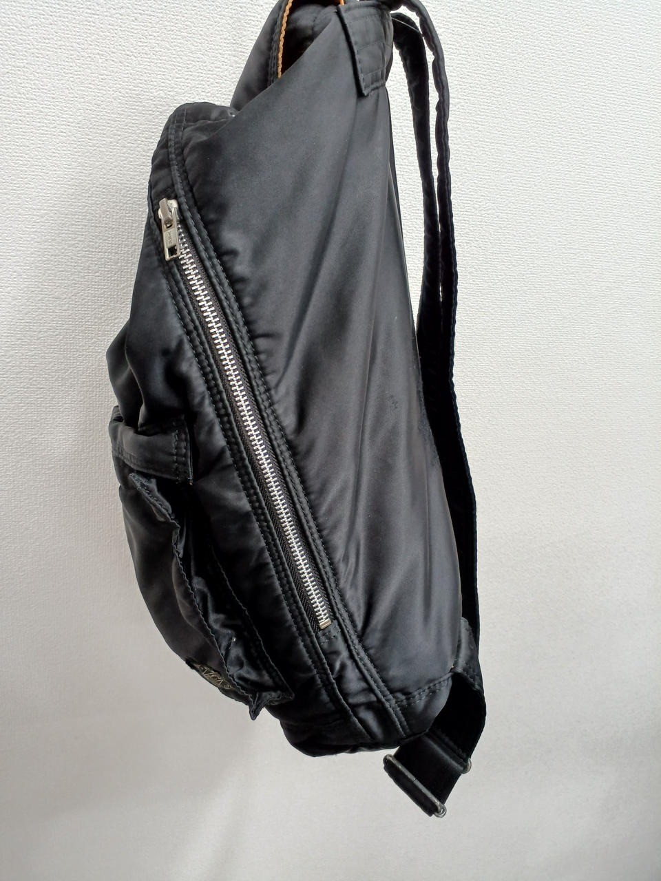 PORTER blk Damage Backpack — Used Small Compact B… - image 9
