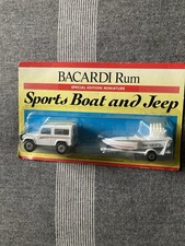 Bacardi Miniature Jeep and Boat
