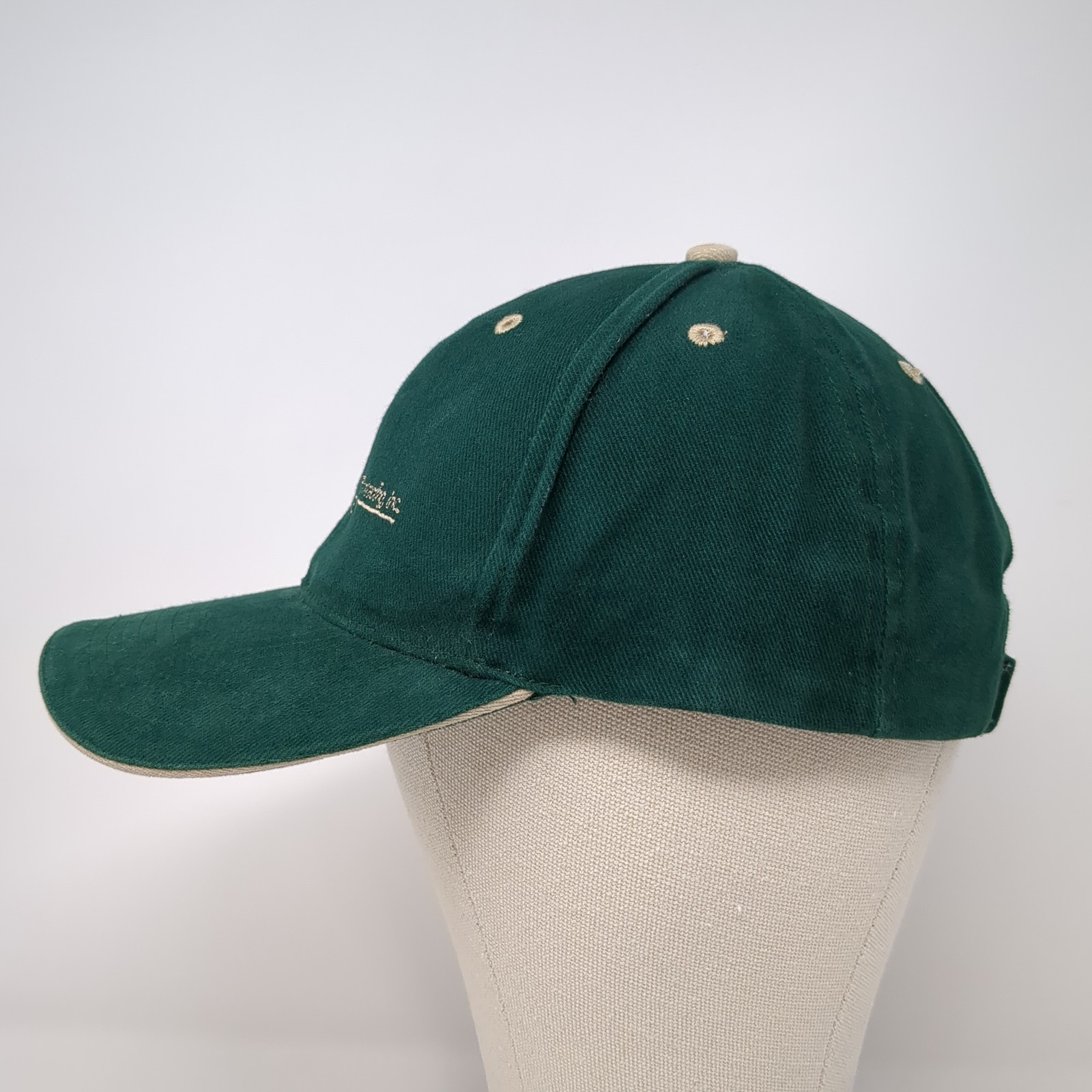 Pine Valley Contracting, Inc. Strapback Hat Green… - image 3