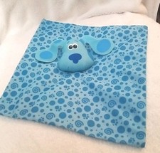 Dog Blue's Clues Puppy 9" Plush Baby Lovey Security Blanket Swirl Paw Walmart