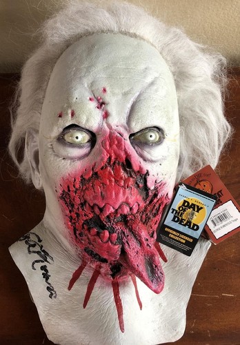 George Romero- "Day of the Dead" Latex Signed Mask