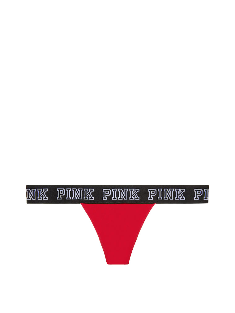 Victoria's Secret PINK Logo Thong Panty