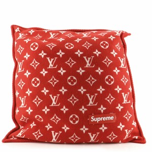 supreme x louis vuitton pillow