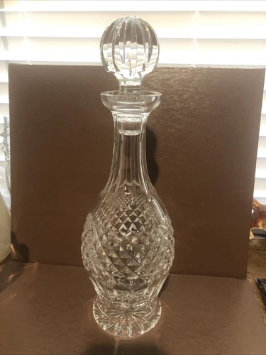 Vintage Waterford Crystal Decanter W/stopper And Watermark