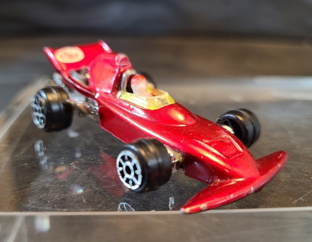 Vintage Tintoys WT 406 Red March Ford 721 F1 Indy Racecar 1/64 Diecast
