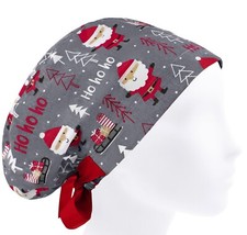Scrub cap Christmas, scrub hats, surgical cap women, nurse scrub hat, scrub caps