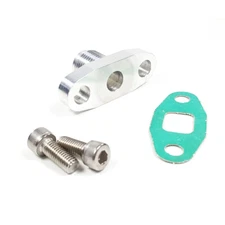 10AN Oil Return Flange for BorgWarner S Serious S200 S300 S400 S500 SXE SX Turbo