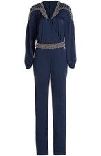 Emilio Pucci Navy Silk Jumpsuit NWT 4150 
