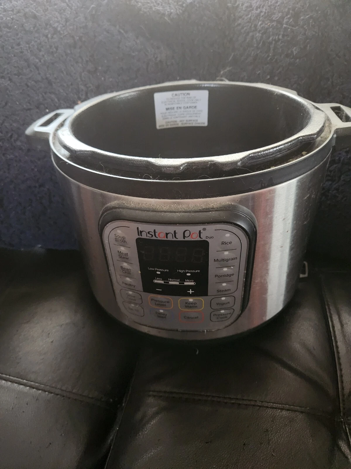 Instant Pot IP-Duo Base 6 Qt Electric Pressure Cooker For Replacement Parts ONLY