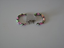 Niedliche Ohrringe für Kinder. Mehrfarbig. 3 cm Durchmesser. Leicht. Bunt.