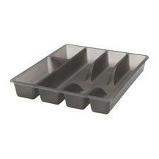SMACKER Flatware tray, organizer, storage, gray *NEW* *FREE Shipping*
