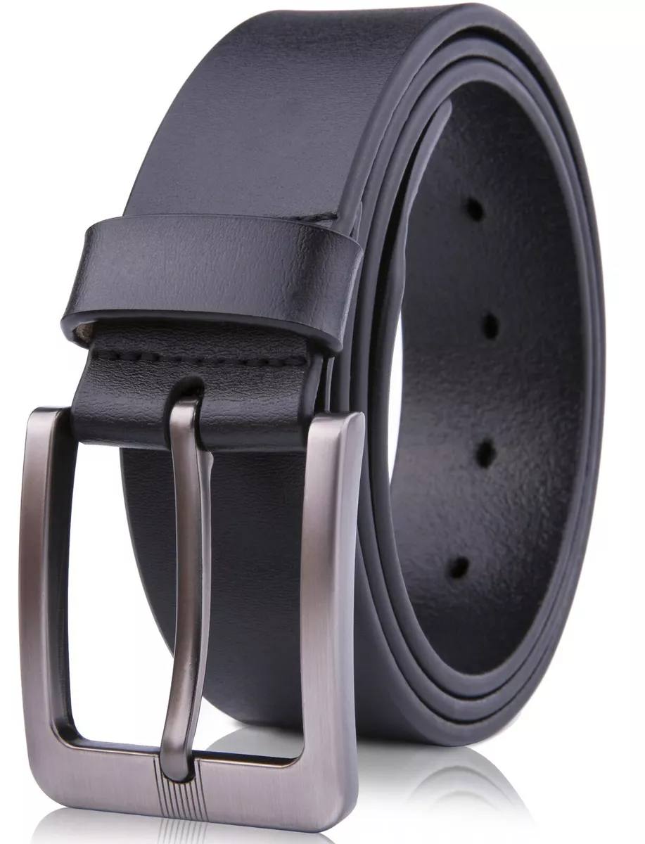 Mens dress black belt cheap