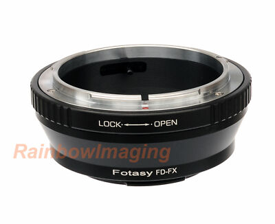 Adapter for Canon FD Lens to Fuji Fujifilm X-Mount X-T4 X-E4 X-E3 X-Pro3 X-Pro2