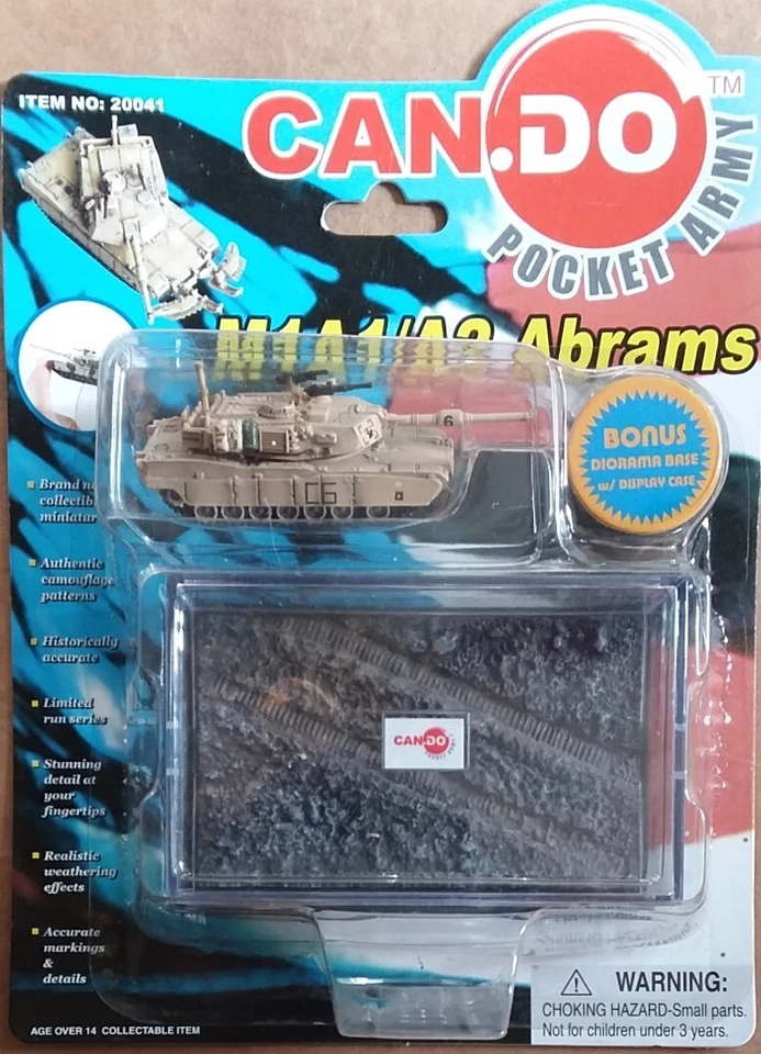 CanDo 1:144 M1A2 Abrams 4th Infantry Div Iraq 2003 - Image 2 of 2