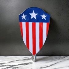 Captain America Star Shield – Movie-Style Superhero Replica for Cosplay, Display