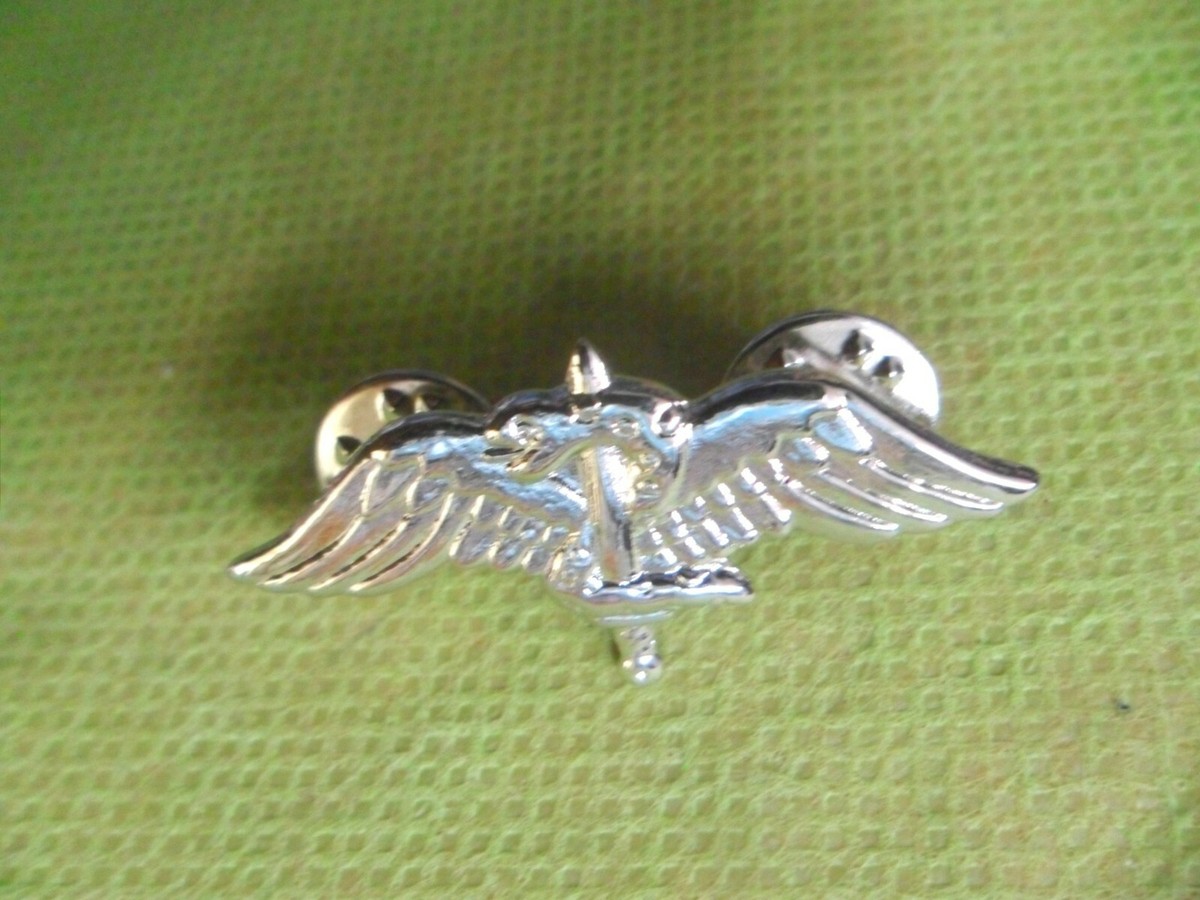 IDF イスラエル空軍　バージ ピン Badge Pin　A IDF Israeli Air force CAP BADGE beret hat pin Israel Zahal