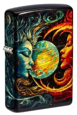 2025 ORIGINAL Zippo Feuerzeug EARTH, SUN & MOON 540 Fusion NEU IN BOX SCHNELLER VERSAND