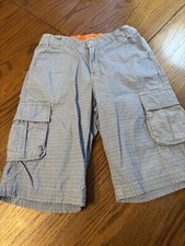 hanna andersson boys 150 12 cargo pocket print shorts