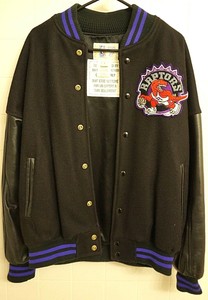 toronto raptors varsity jacket
