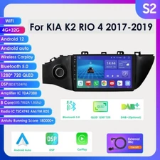 9” Android 12 CarPlay Auto Car Stereo Head Unit GPS For Kia Rio 2017-2019
