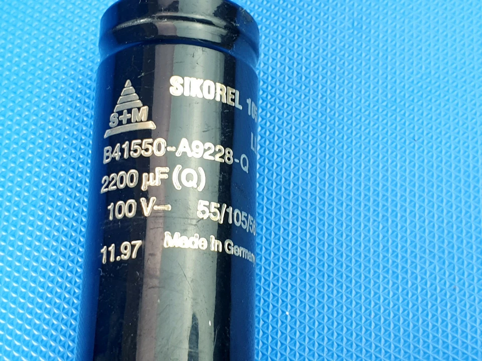 S+M Sikorel 105 Kondensator  B41550-A9228-Q - Bild 3 von 4
