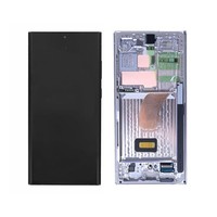 Original Samsung Galaxy S23 Ultra S918B Display Touchscreen Rahmen Blau Lime