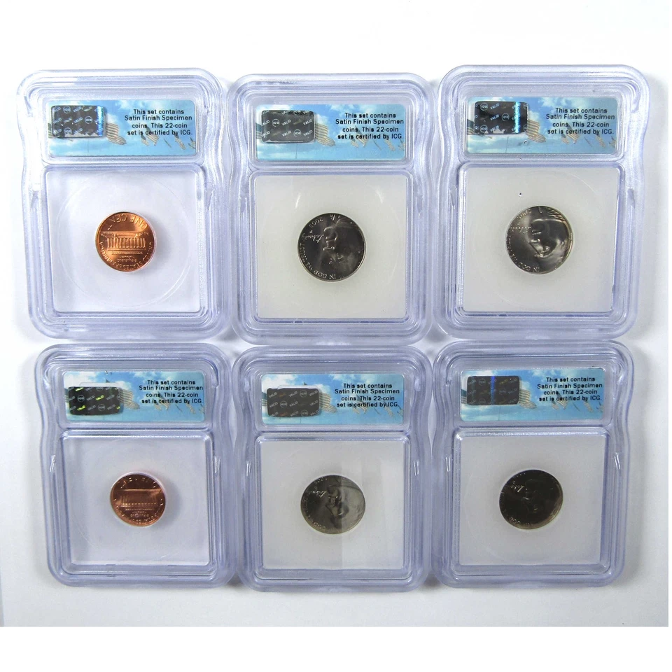 2005 Satin Finish U.S Uncirculated Mint Set SP 69 ICG SKU:CPC6628 - Image 2 of 4