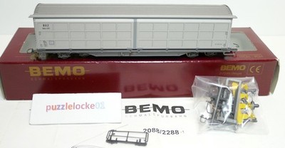 Bemo 2288 501 BVZ  Haik-v 2471 Schiebewandwagen in OVP (25226)