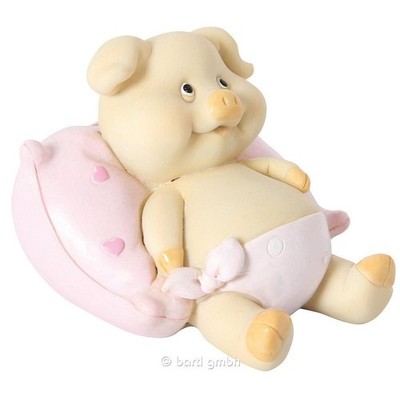 BARTL 110418 - Spardose Baby-Schweinchen rosa Sparbüchse Sparschwein NEU